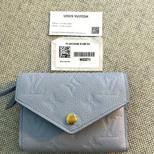 LV Victorine tri-fold wallet.    SERIOUS OFFERS ONLY;NO LOWBALLS